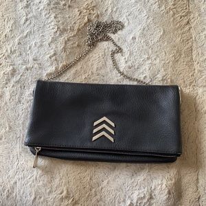 Black cross body purse